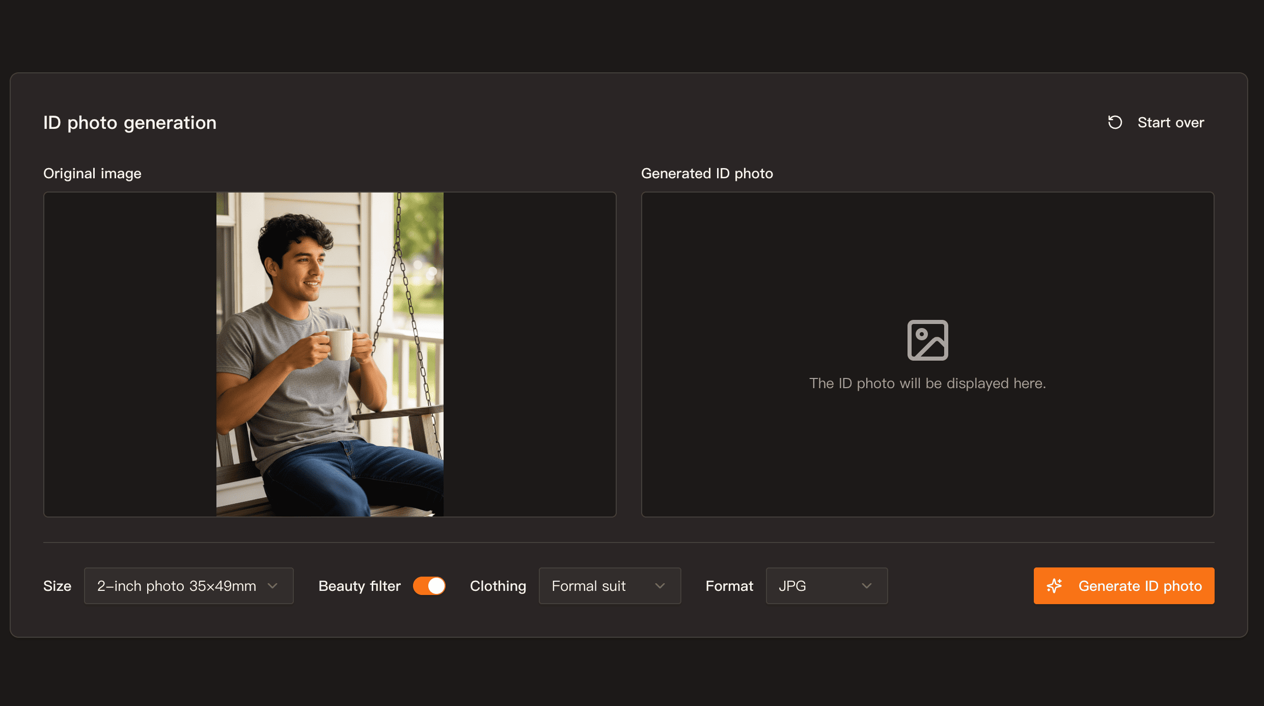 Steps to upload photos diagram